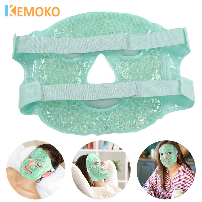Cold Pack Ice Gel - Mascarilla de hielo, mascarilla facial fría