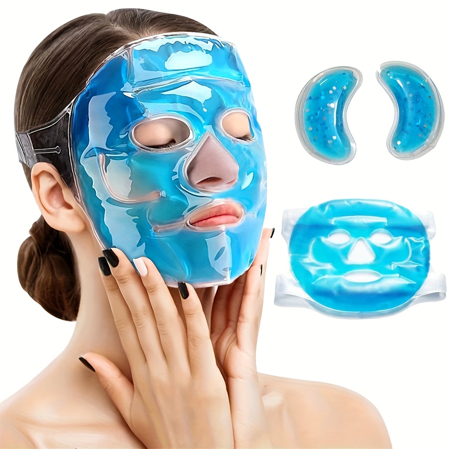 Cold Pack Ice Gel - Mascarilla para ojos y mascarilla para