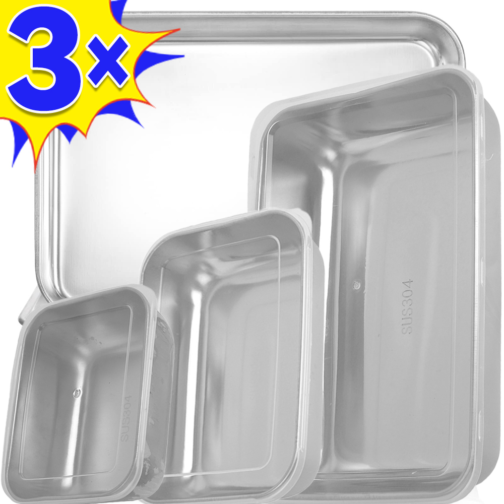 Food Storage Square Containers - Caja de almacenamiento de alimentos de