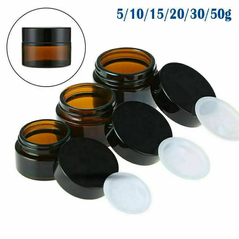 Food Storage Glass Set - 2 uds 5ml/10ml/15ml/20ml/30ml/50ml botella de vidrio