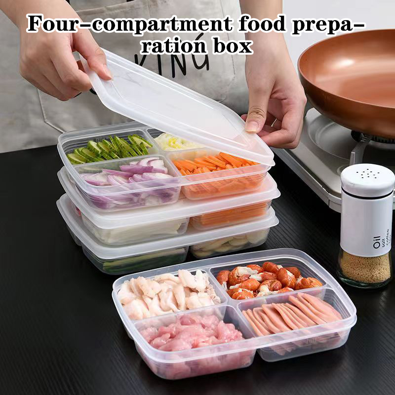 Food Storage Square Containers - Nueva Caja Organizadora de Plástico con
