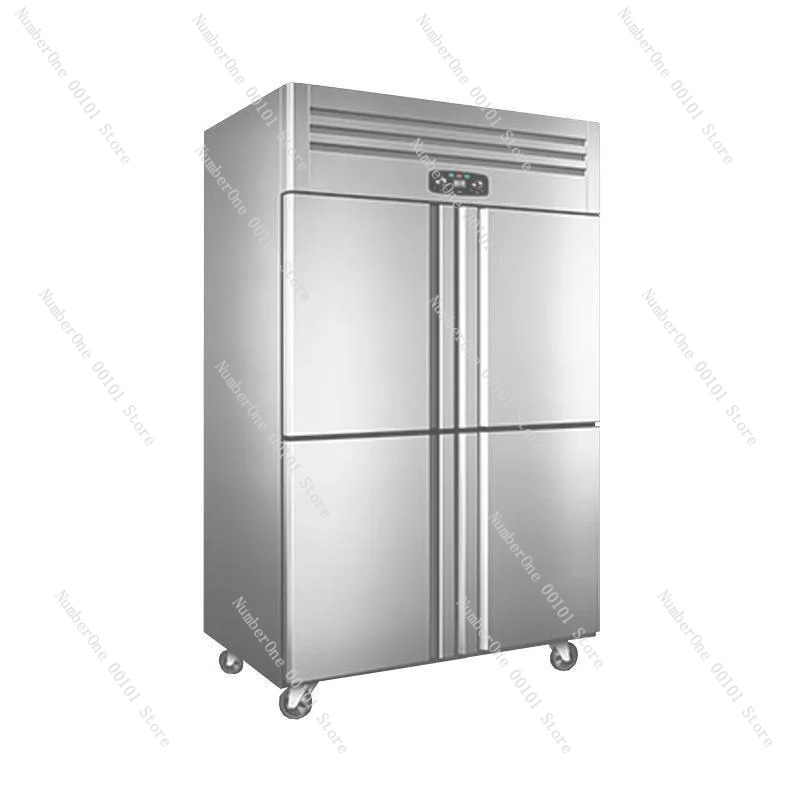 Food Storage In Restaurant - Refrigerador/Congelador Comercial de 4 Puertas -
