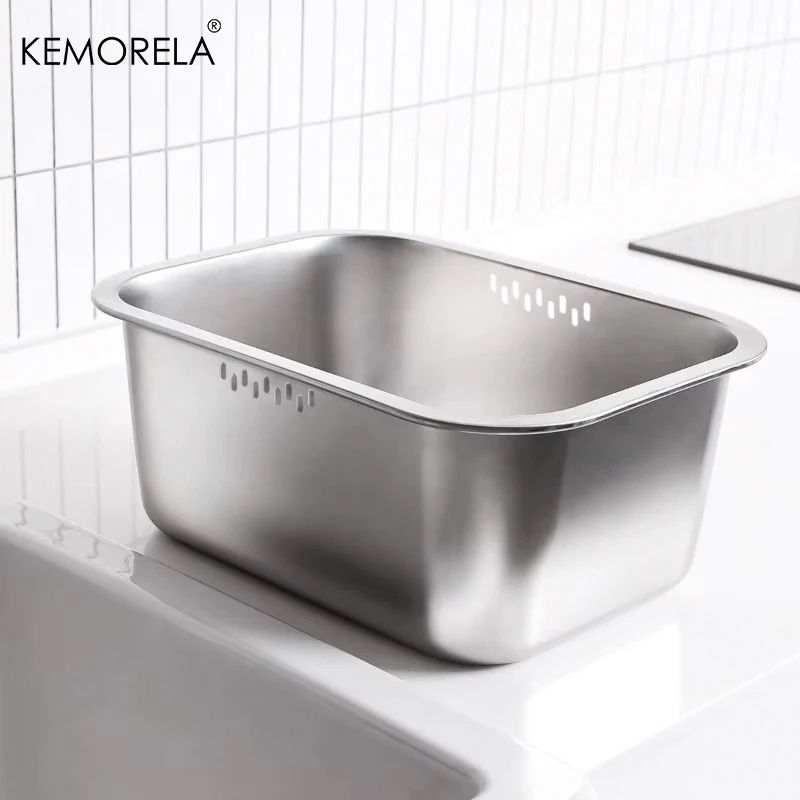 Food Storage Organiser - Tazón de Acero Inoxidable Portátil de