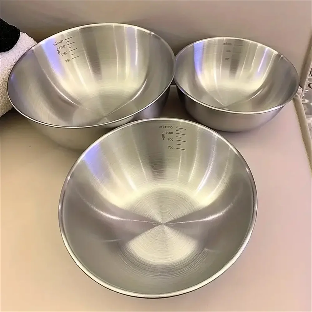 Food Storage For Room - Juego de 3 Tazones de Acero