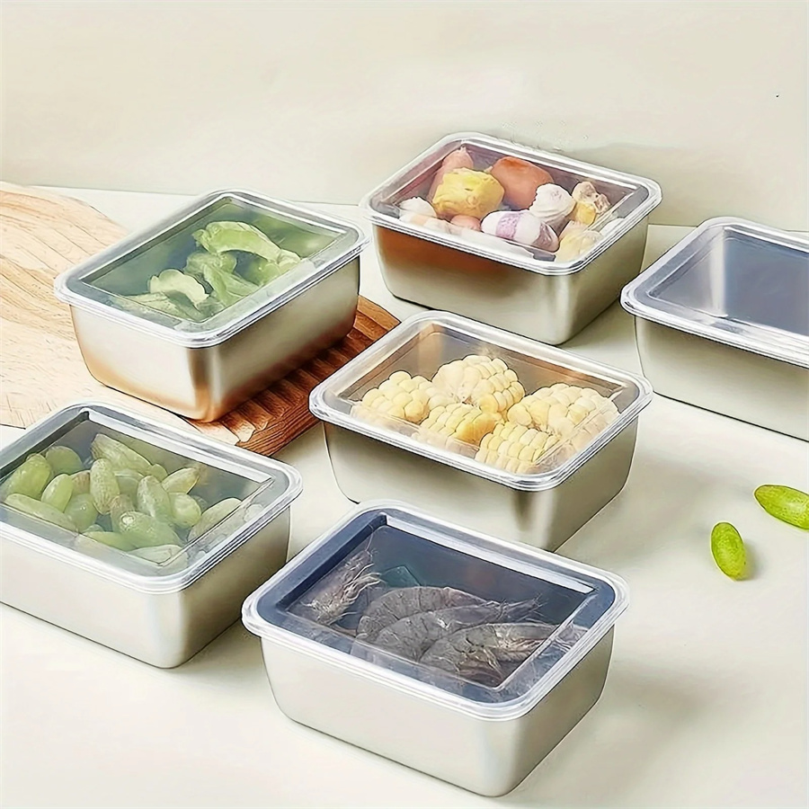 Food Storage Square Containers - Caja de almacenamiento de alimentos de