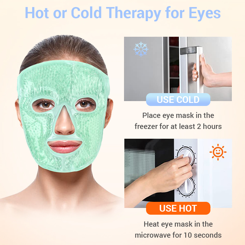 Mascarilla de hielo, mascarill - Cold Pack Ice Gel reseña y precio