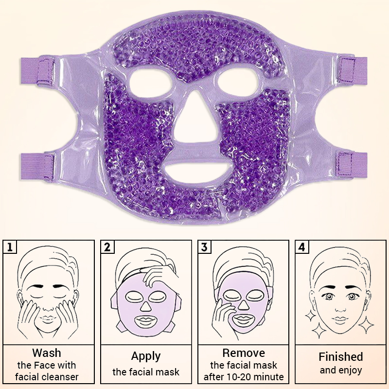Mascarilla de hielo, mascarill - Cold Pack Ice Gel reseña y precio