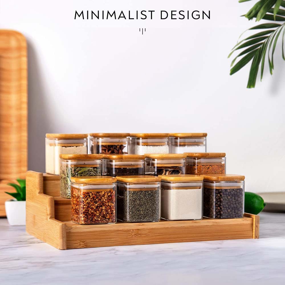 Juego de frascos de vidrio de  - Food Storage Glass Set reseña y precio