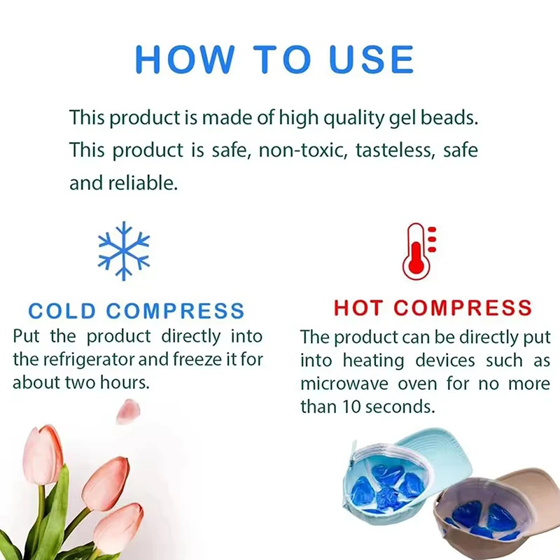 Compresa Fría de Gel de PVC Az - Cold Pack Ice Gel reseña y precio