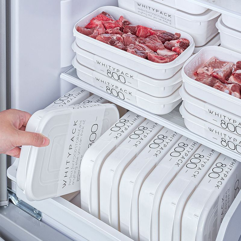 Caja de embalaje de carne japo - Food Storage Square Containers reseña y precio