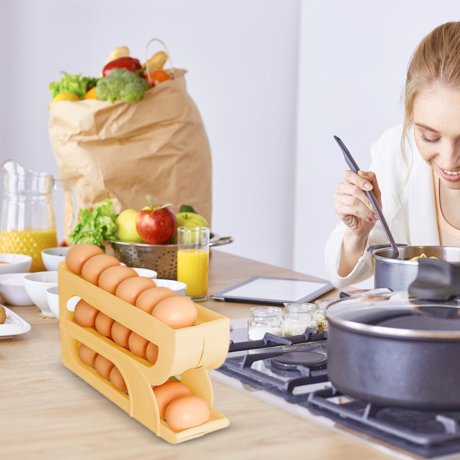 Rodillo de Huevos Automático,  - Food Storage Organiser reseña y precio