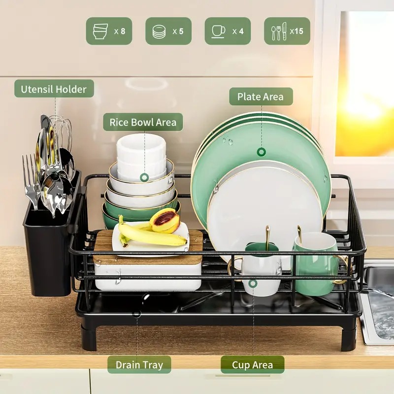 Escurridor de Platos Resistent - Food Storage Organiser reseña y precio