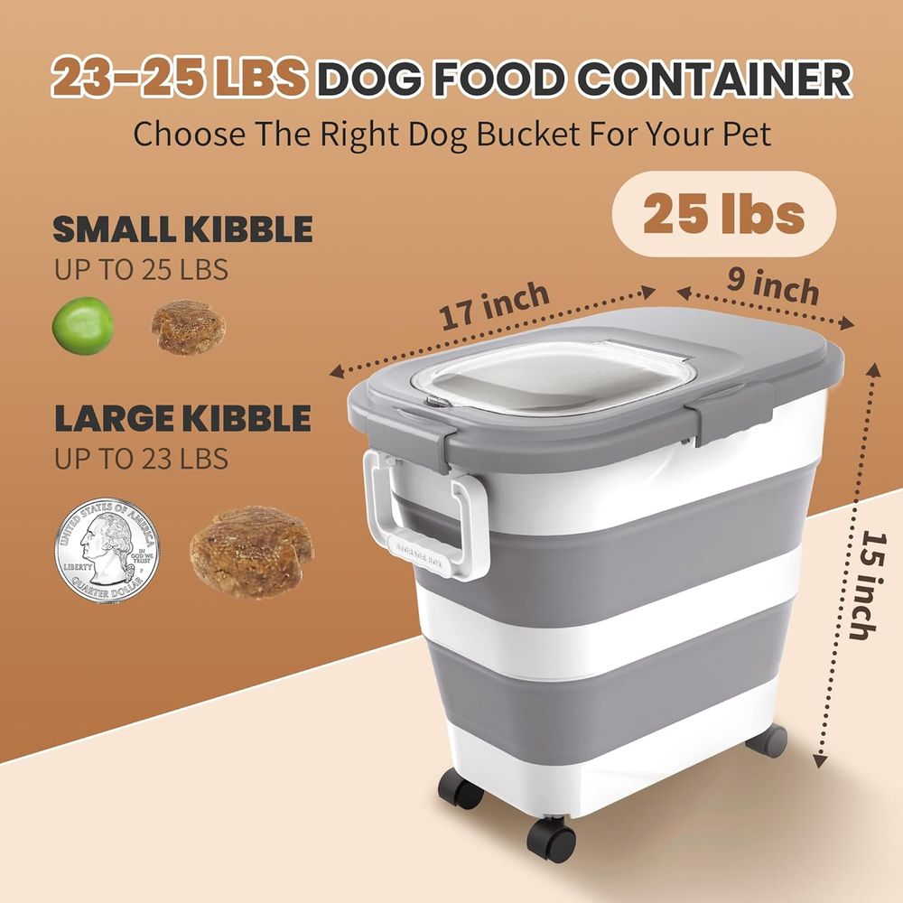Contenedor hermético para alma - Food Storage For Dog reseña y precio