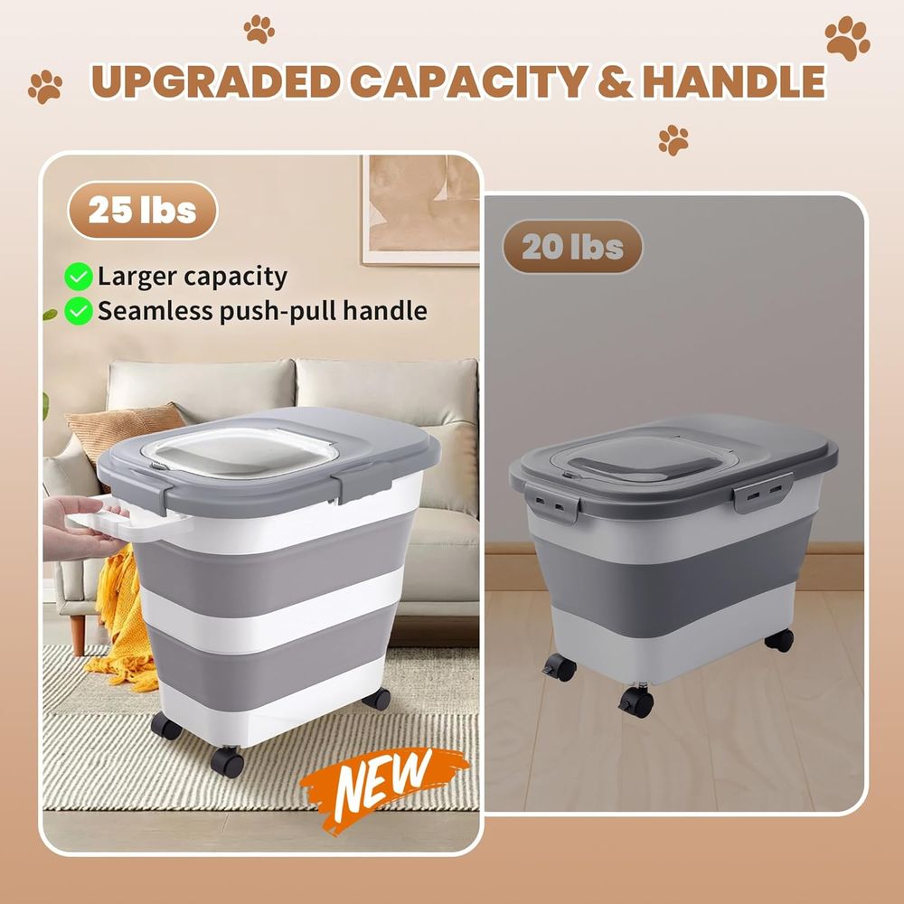 Contenedor hermético para alma - Food Storage For Dog reseña y precio
