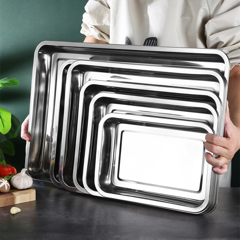 Bandejas rectangulares para al - Food Storage Restaurant reseña y precio