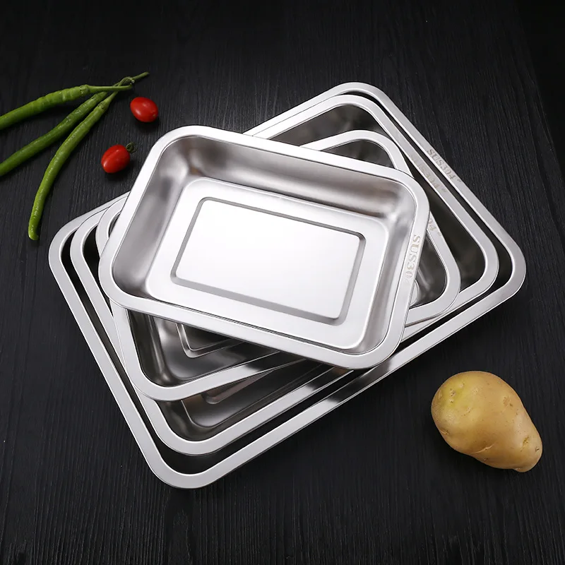 Bandejas rectangulares para al - Food Storage Restaurant reseña y precio