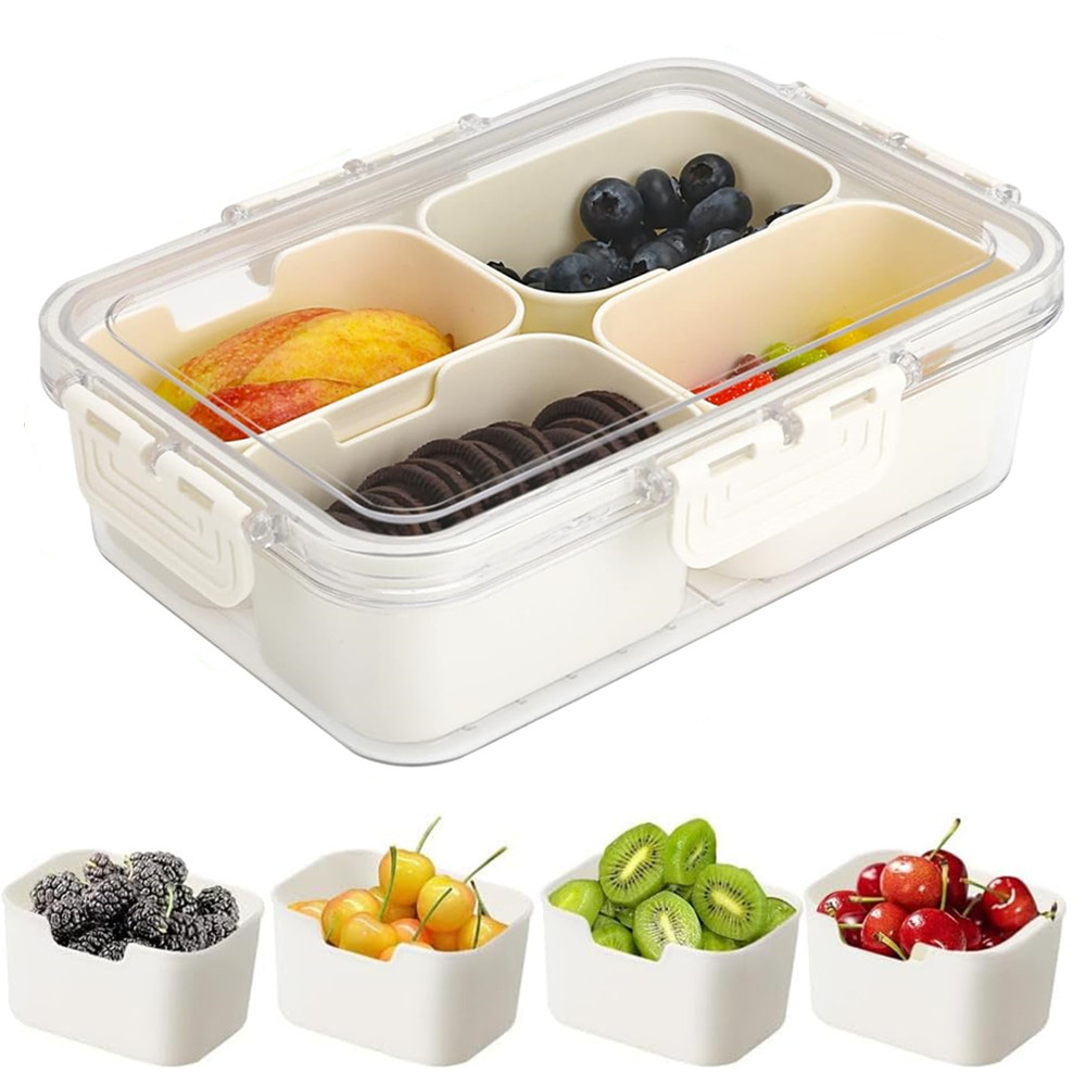 Caja Portátil para Almacenamie - Food Storage Square Containers reseña y precio