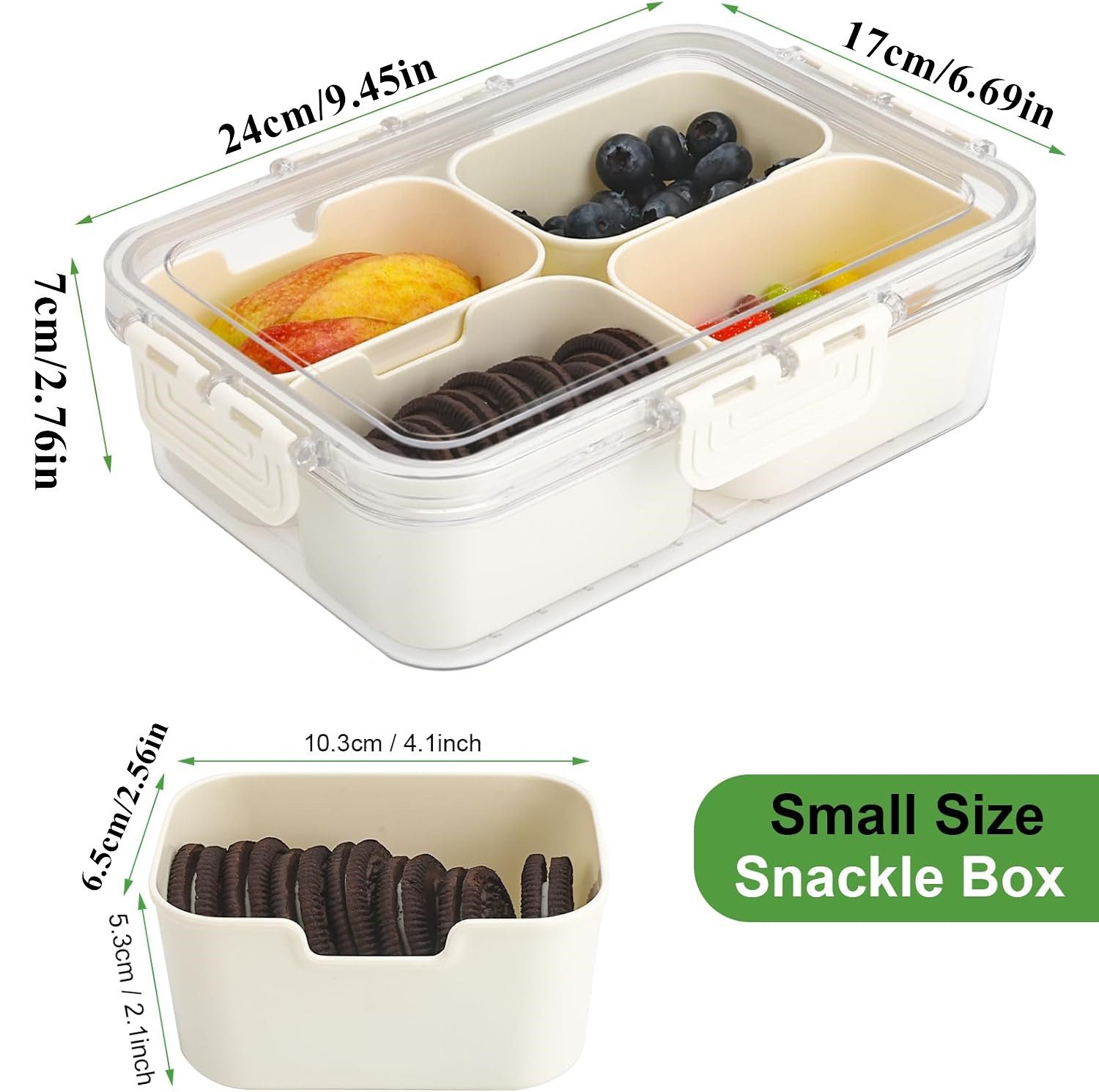 Caja Portátil para Almacenamie - Food Storage Square Containers reseña y precio