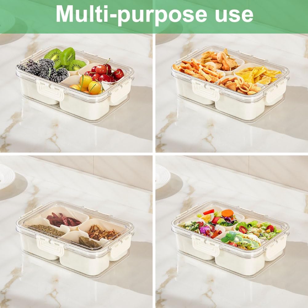 Caja Portátil para Almacenamie - Food Storage Square Containers reseña y precio