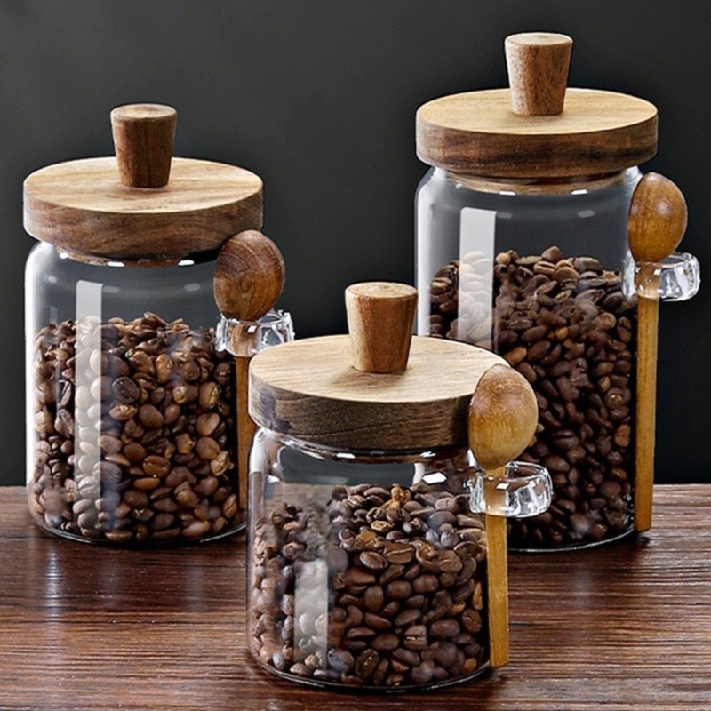 Juego de 3 recipientes de vidr - Food Storage Glass Set reseña y precio