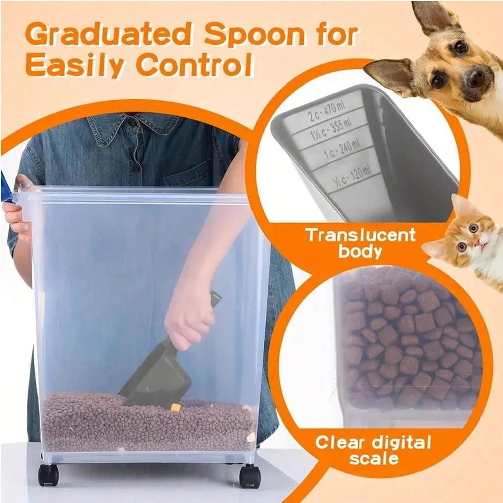 Contenedor de Almacenamiento d - Food Storage For Dog reseña y precio