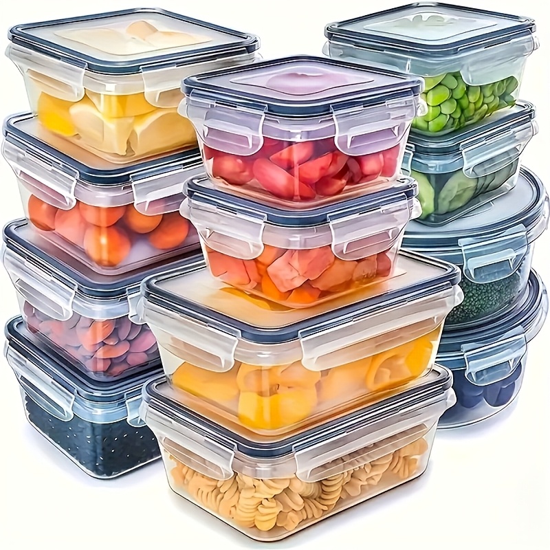 Juego de 8 Piezas que Incluye  - Food Storage Square Containers reseña y precio
