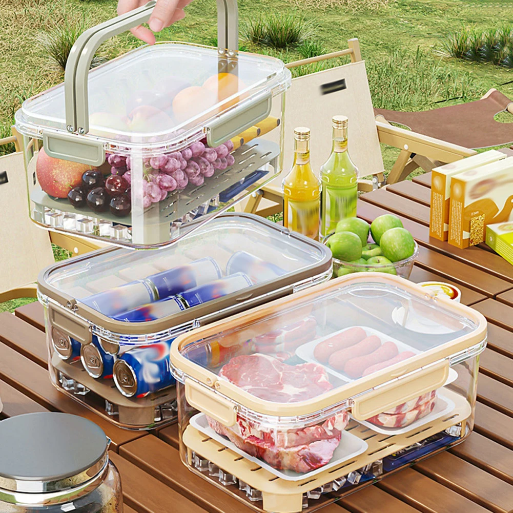 Contenedor portátil de almacen - Food Storage Square Containers reseña y precio