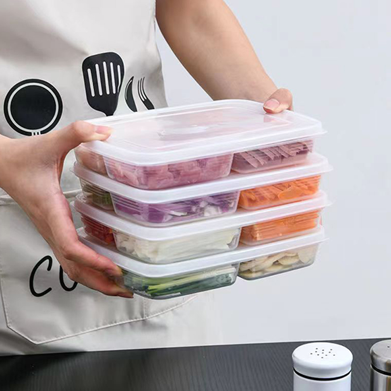 Nueva Caja Organizadora de Plá - Food Storage Square Containers reseña y precio