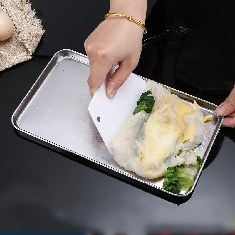Bandejas rectangulares de acer - Food Storage Restaurant reseña y precio