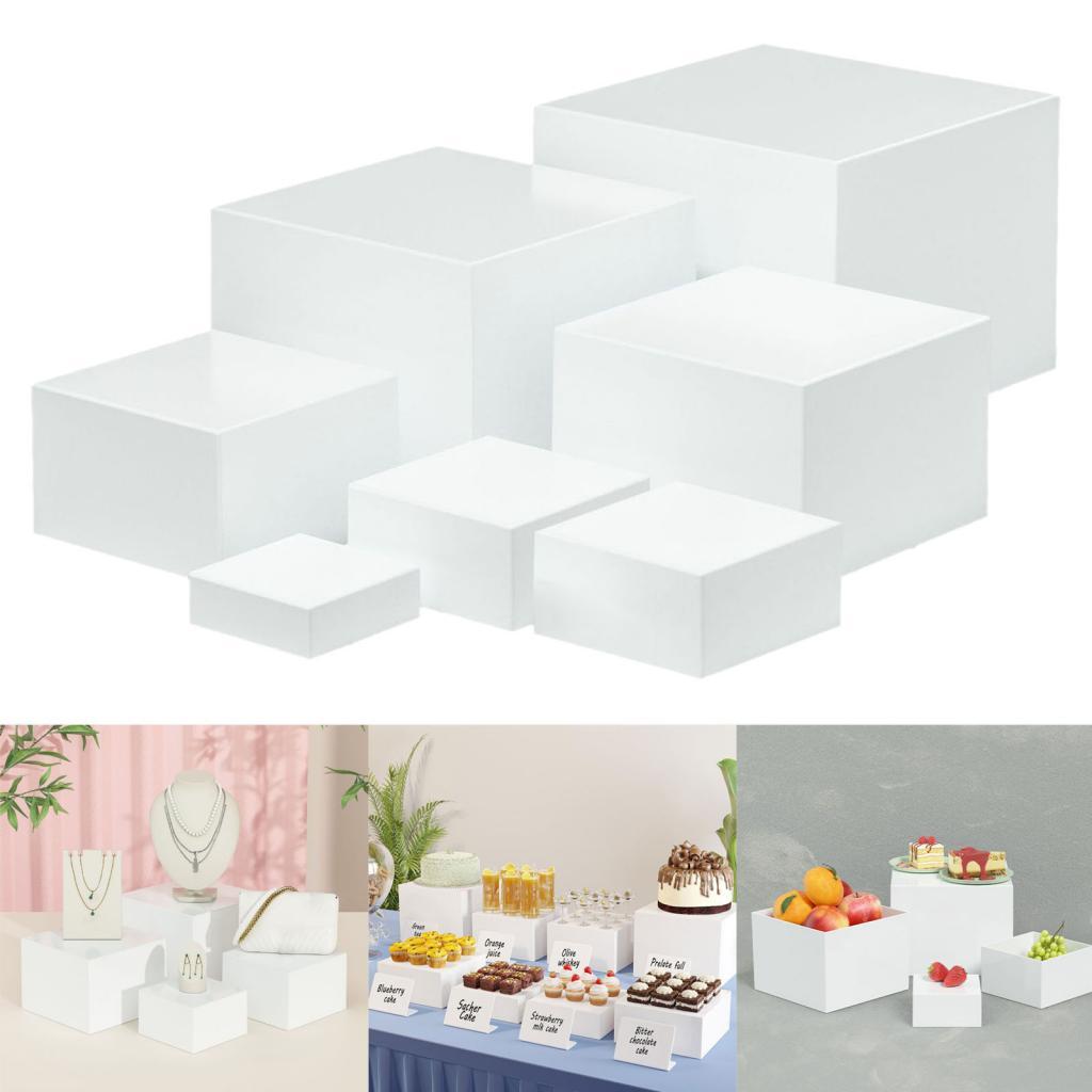 7 piezas de caja de exhibición - Food Storage Restaurant reseña y precio