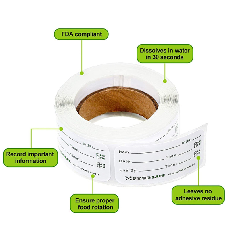 300/Uds etiquetas adhesivas de - Food Storage Restaurant reseña y precio