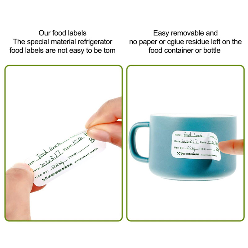 300/Uds etiquetas adhesivas de - Food Storage Restaurant reseña y precio