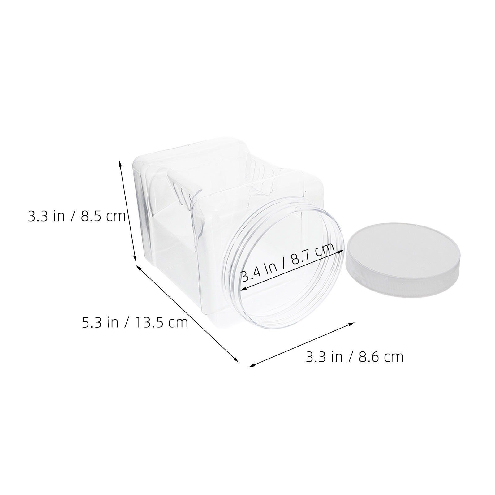 Juego de 6 Recipientes Herméti - Food Storage Square Containers reseña y precio