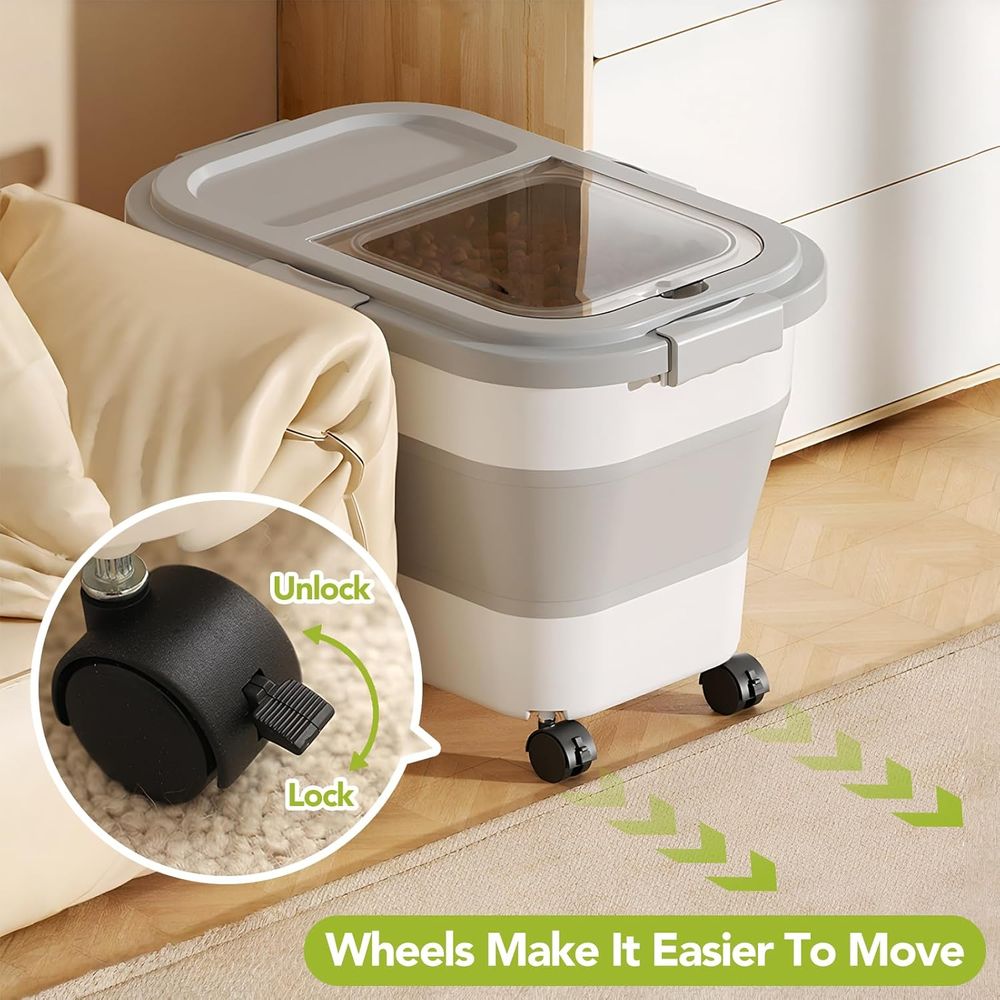 Contenedor de Almacenamiento d - Food Storage For Dog reseña y precio