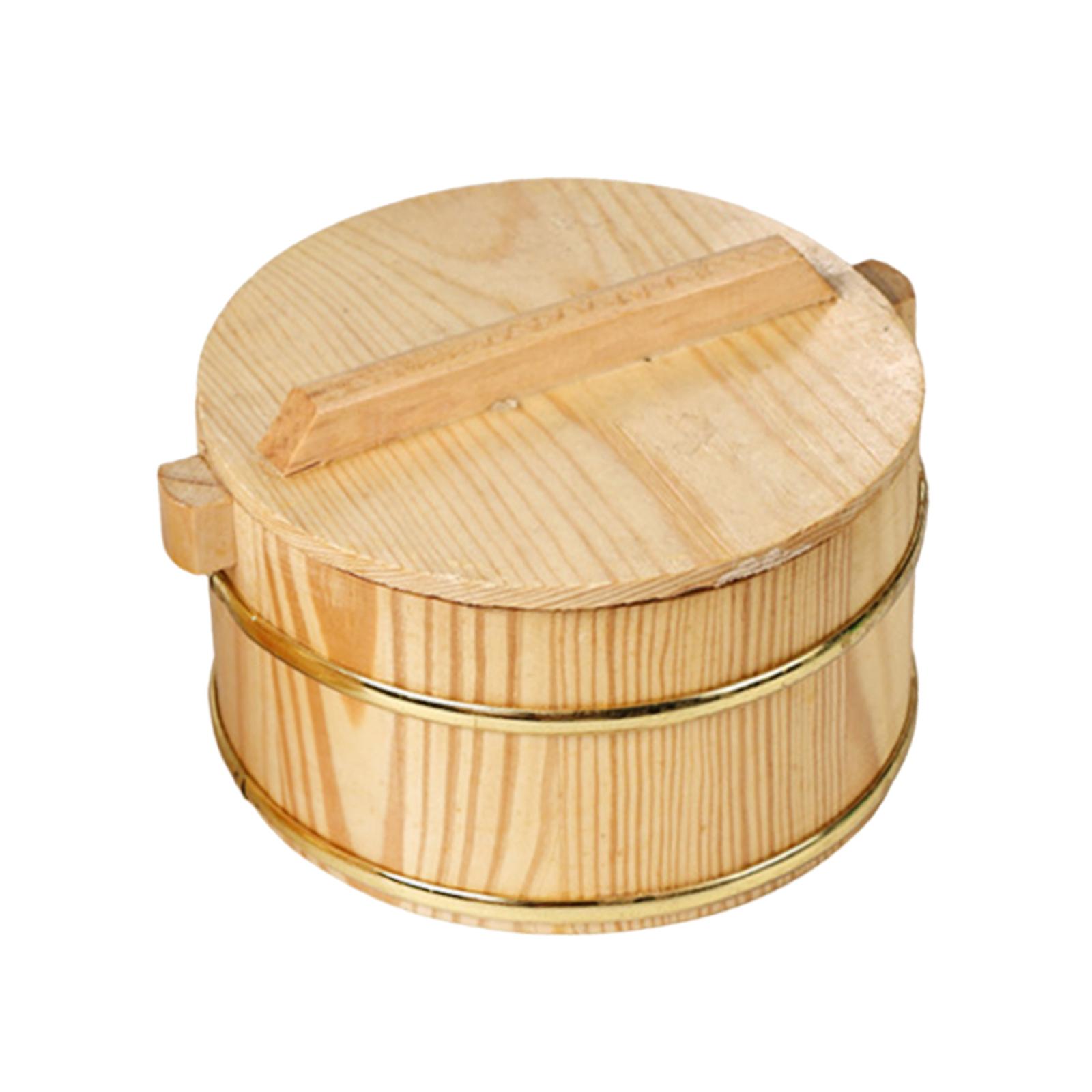 Cubo de madera para cocinar ar - Food Storage Restaurant reseña y precio