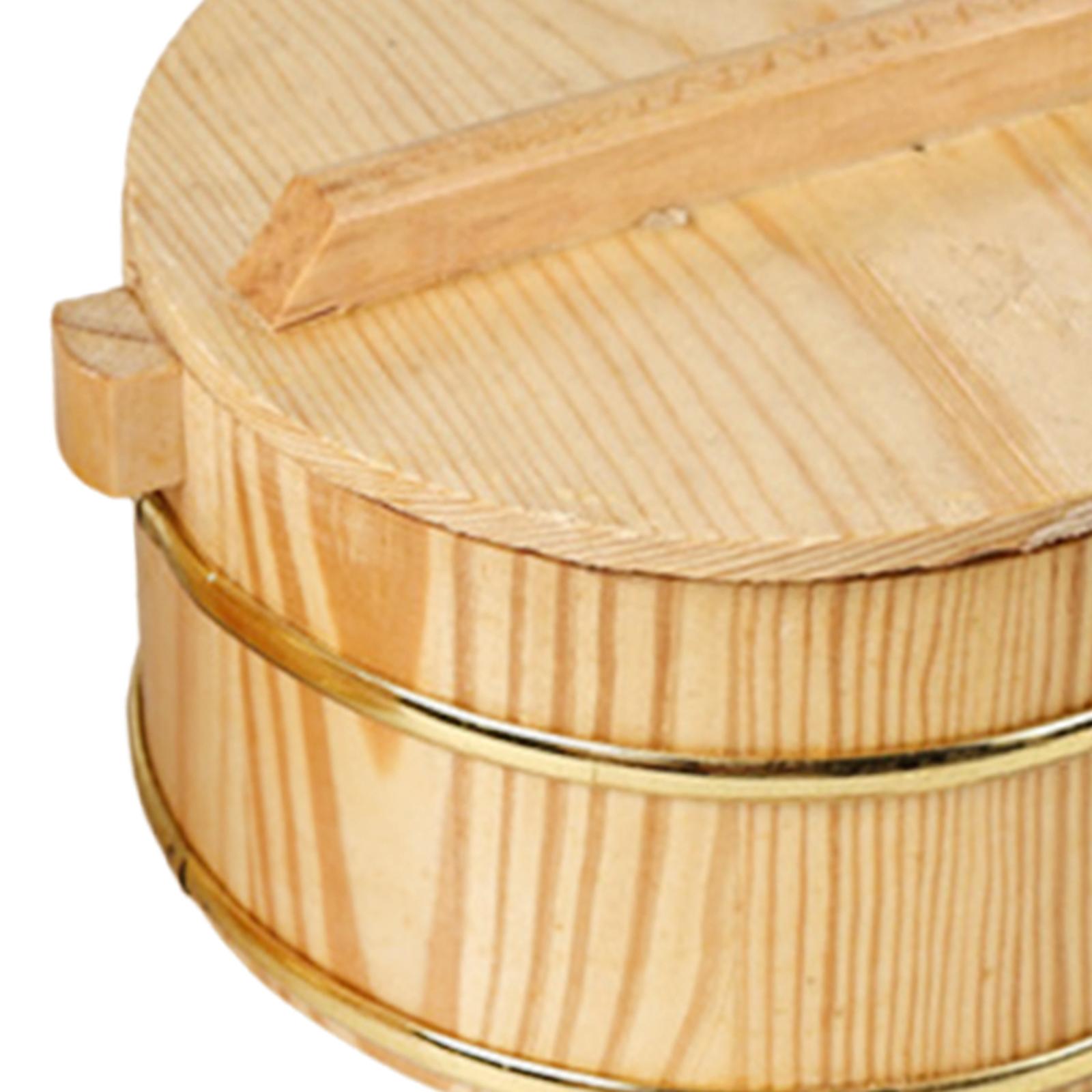 Cubo de madera para cocinar ar - Food Storage Restaurant reseña y precio
