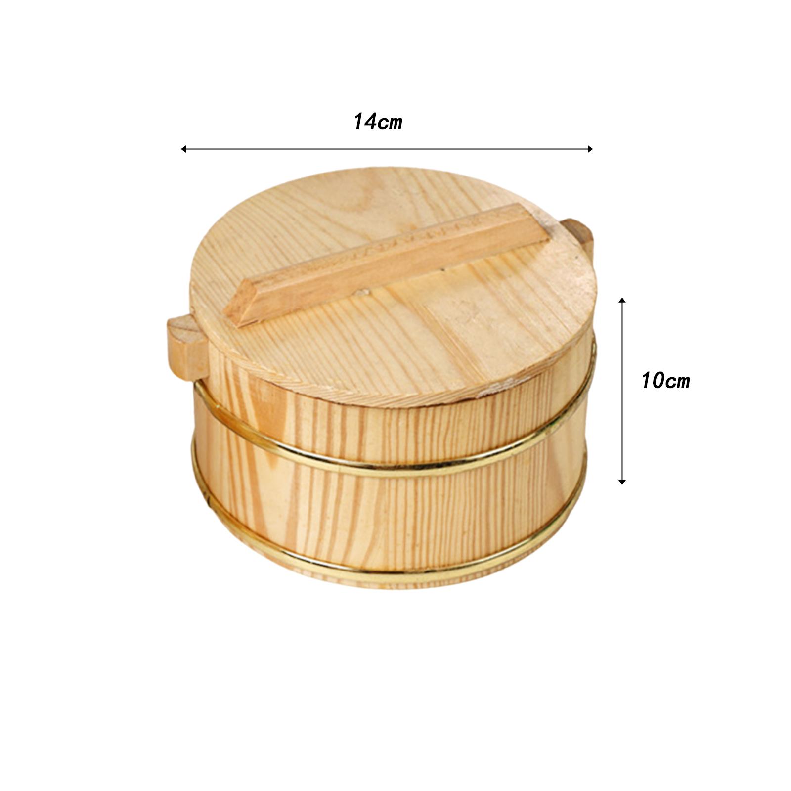 Cubo de madera para cocinar ar - Food Storage Restaurant reseña y precio