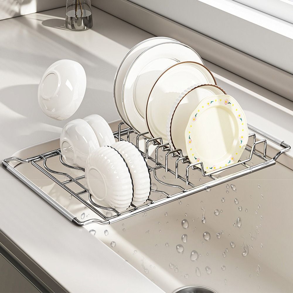 Escurridor de Platos Extensibl - Food Storage Organiser reseña y precio