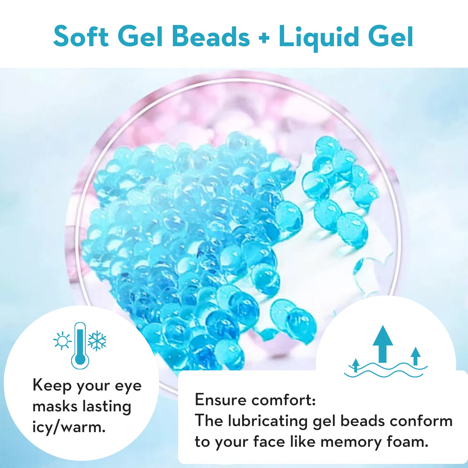 Máscara de gel refrescante par - Cold Pack Ice Gel reseña y precio